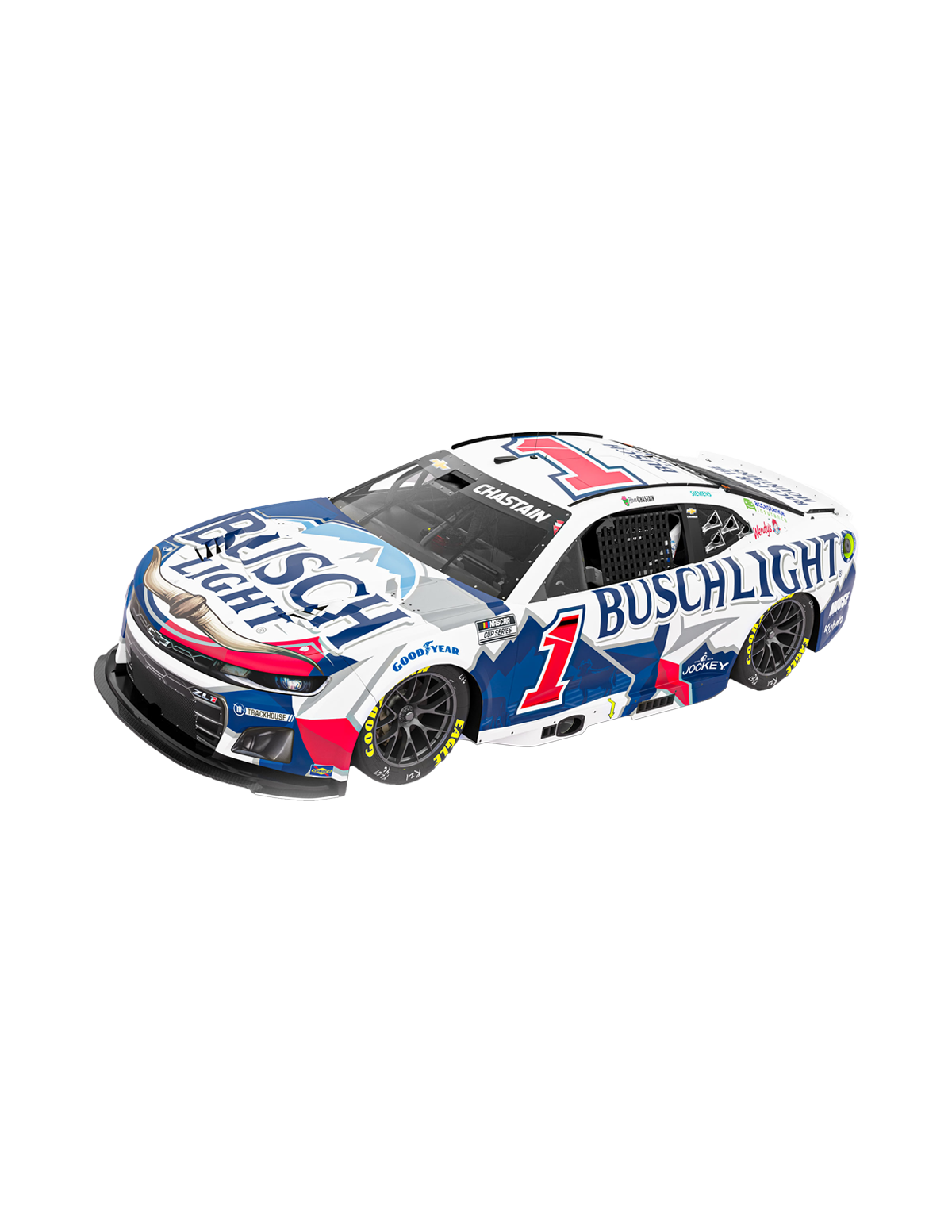 Ross Chastain #1 2025 Busch Light