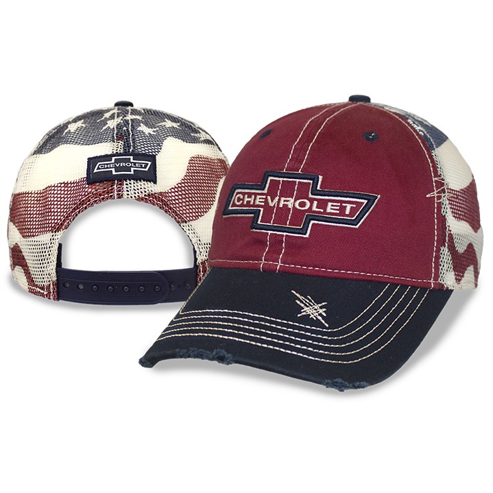 Chevrolet "Heritage American Flag" Snapback Hat