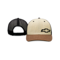 Chevrolet "Open Bowtie" Natural Snapback Hat