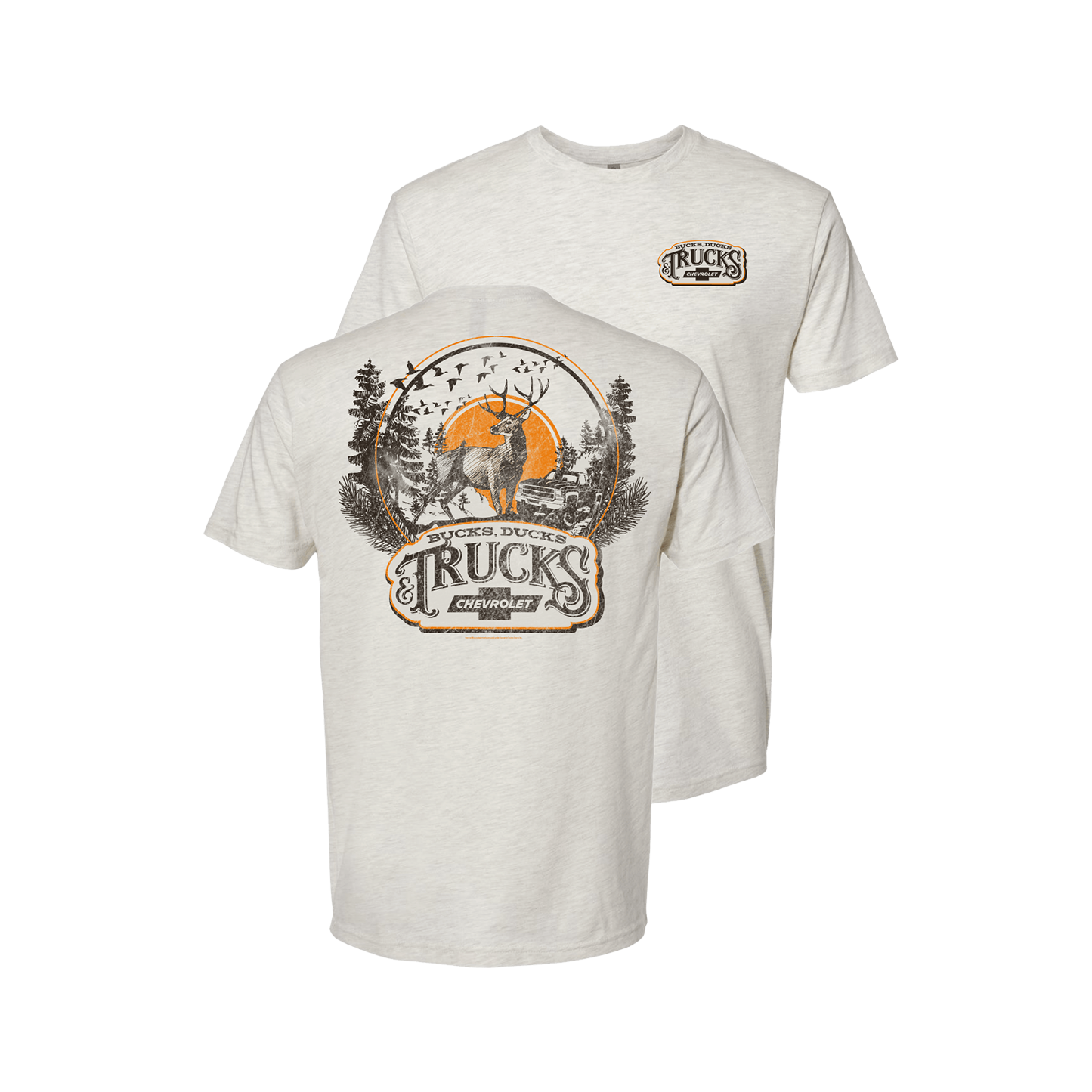 Chevy Trucks "Bucks, Ducks, & Trucks" T-Shirt
