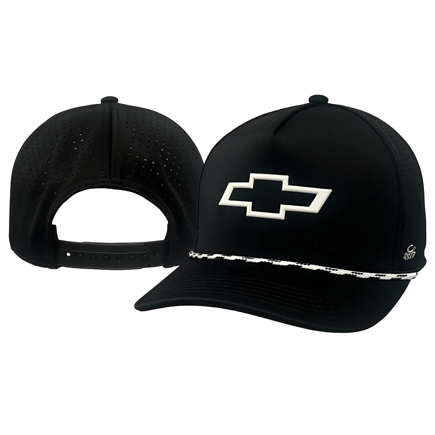 Chevrolet "Neoprene 3D Bowtie" Perforated Snapback Hat
