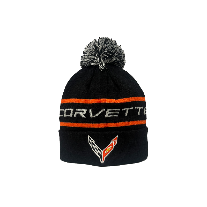 Corvette "Classic" Pom Beanie