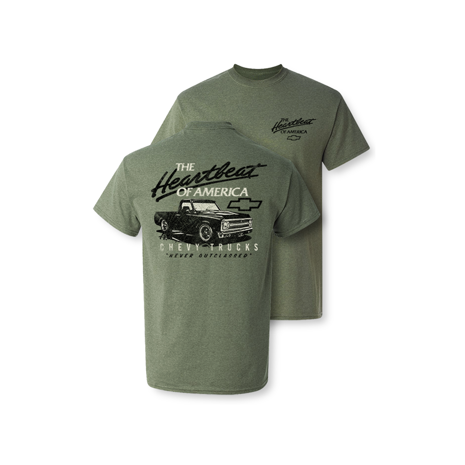Chevy Trucks "Never Outclassed" T-Shirt